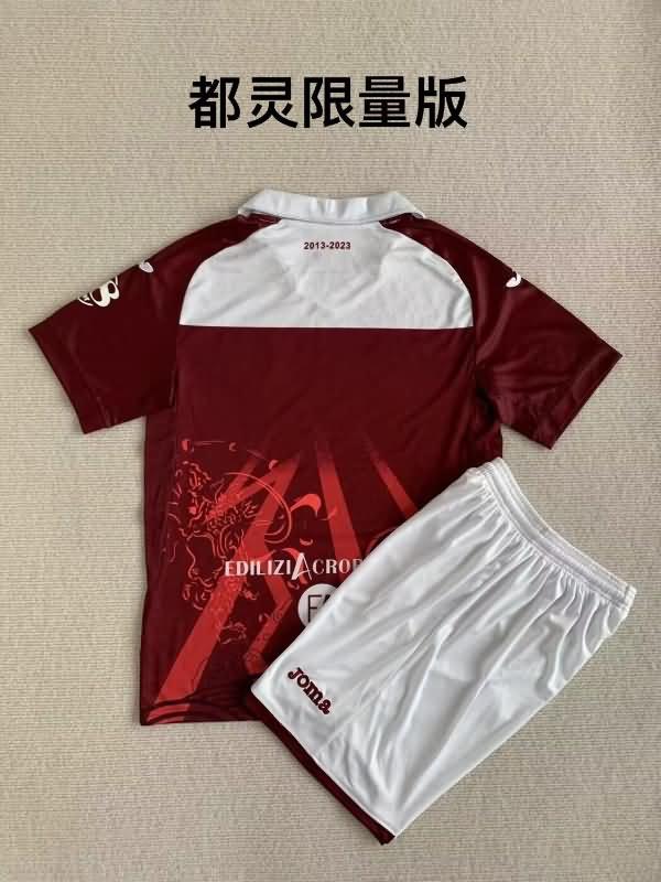 Torino 22/23 Kids Home Soccer Jersey And Shorts