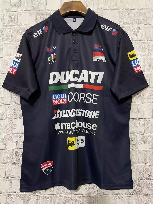 AAA(Thailand) Ducati 2023 Black Polo Soccer T-Shirt