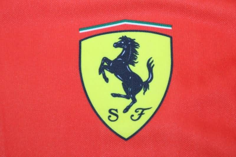 AAA(Thailand) Ferrari 2022 Red Polo Soccer T-Shirt 02