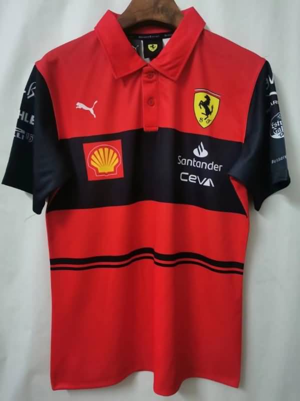 AAA(Thailand) Ferrari 2022 Red Polo Soccer T-Shirt