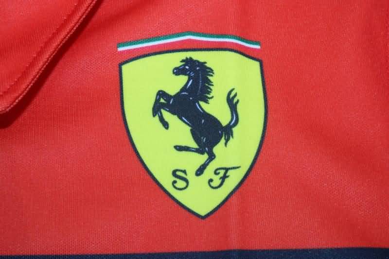 AAA(Thailand) Ferrari 2022 Red Polo Soccer T-Shirt 04