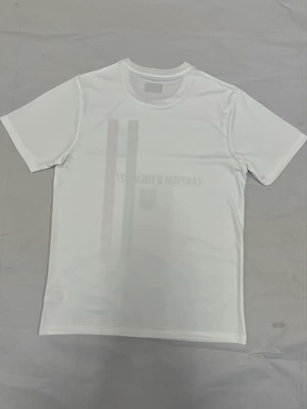 AAA(Thailand) Napoli 2023 Champion White Polo Soccer T-Shirt