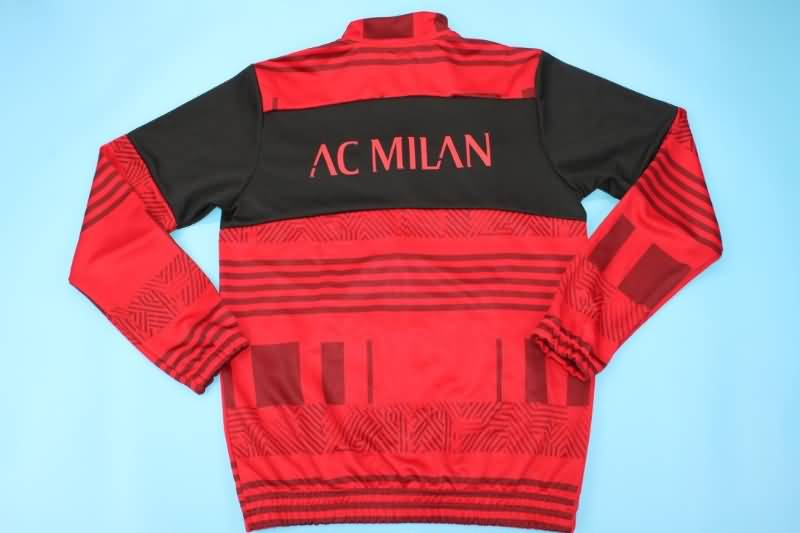 AAA(Thailand) AC Milan 22/23 Red Soccer Tracksuit