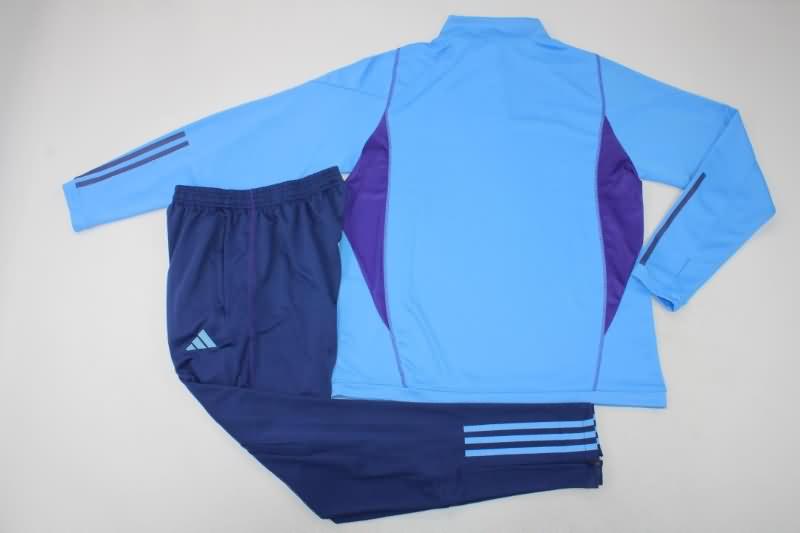AAA(Thailand) Argentina 2022 Blue Soccer Tracksuit 05