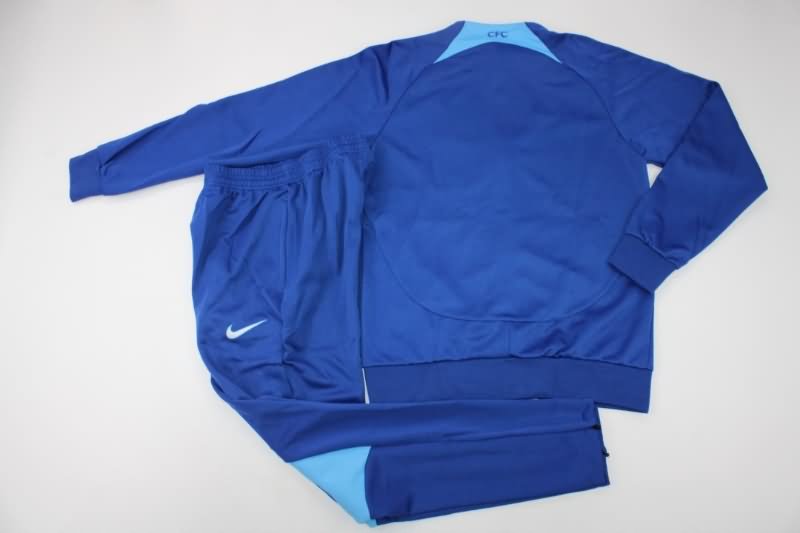 AAA(Thailand) Chelsea 22/23 Blue Soccer Tracksuit 03