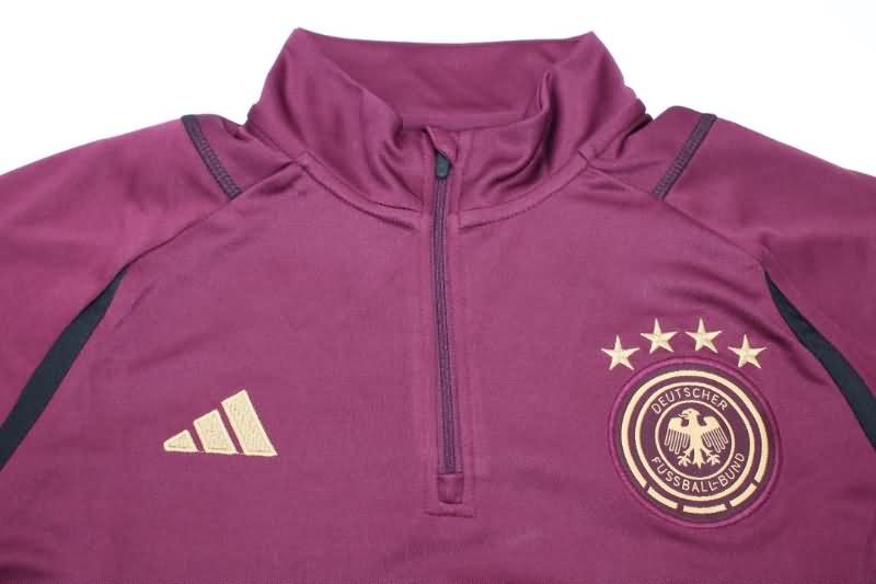 AAA(Thailand) Germany 2022 Dark Red Soccer Tracksuit