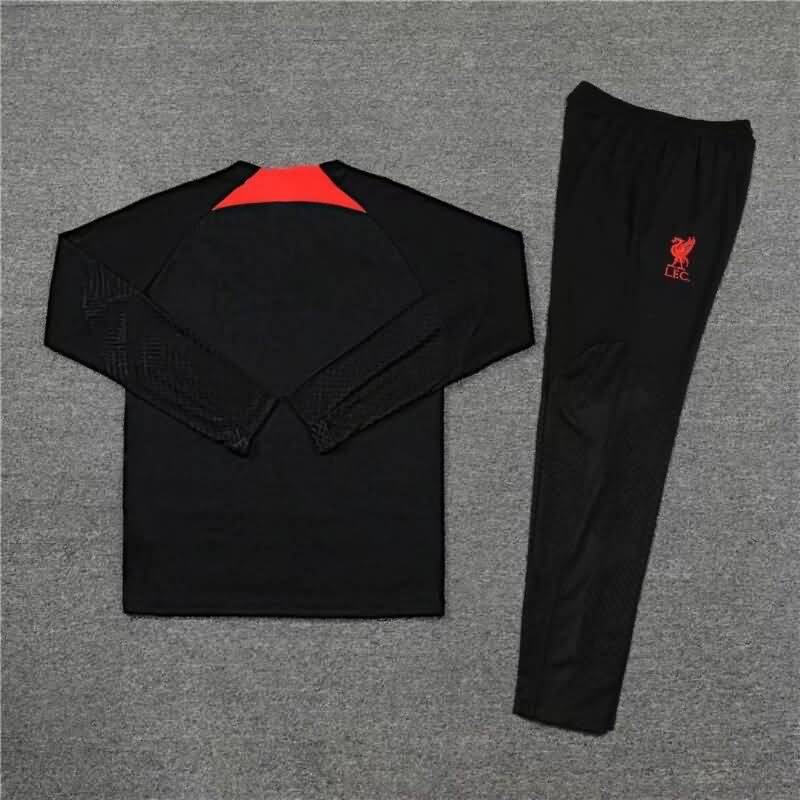 AAA(Thailand) Liverpool 22/23 Black Soccer Tracksuit 02