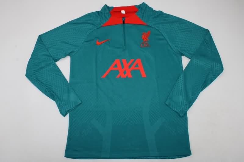AAA(Thailand) Liverpool 22/23 Green Soccer Tracksuit