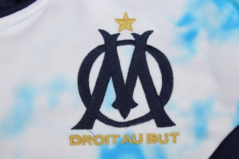AAA(Thailand) Marseilles 22/23 Dark Blue Soccer Tracksuit 02