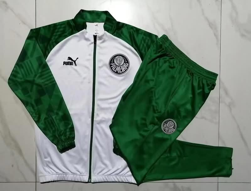 AAA(Thailand) Palmeiras 2023 White Soccer Tracksuit