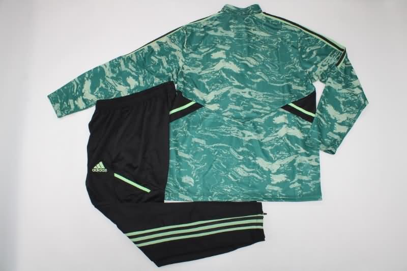 AAA(Thailand) Real Madrid 22/23 Green Soccer Tracksuit