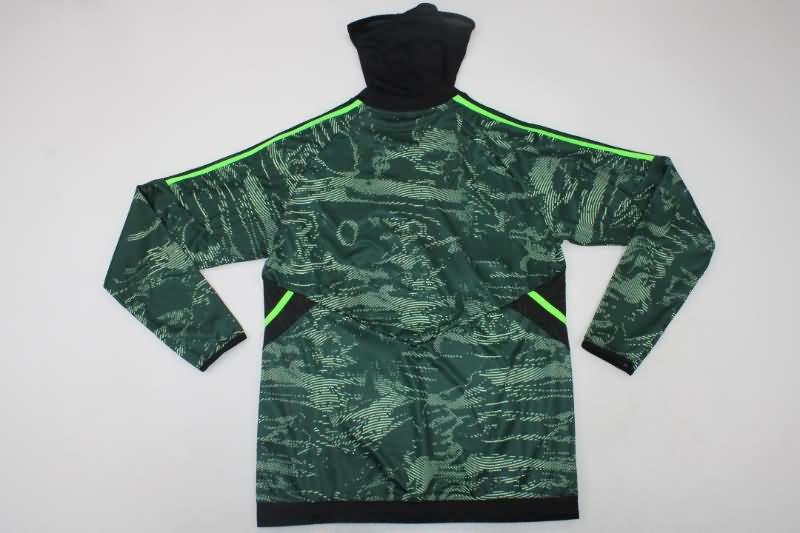 AAA(Thailand) Real Madrid 22/23 Green Soccer Tracksuit 03