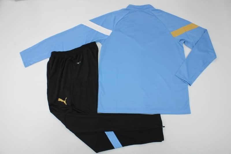 AAA(Thailand) Uruguay 2022 Blue Soccer Tracksuit