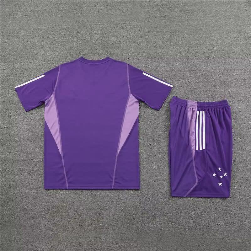 AAA(Thailand) Cruzeiro 2023 Purple Soccer Training Sets