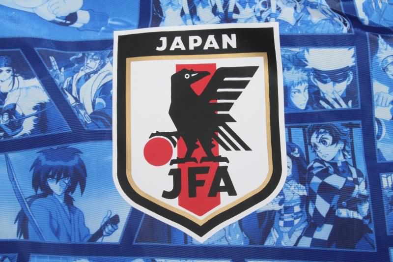 AAA(Thailand) Japan 2023 Blue Soccer Windbreaker 02