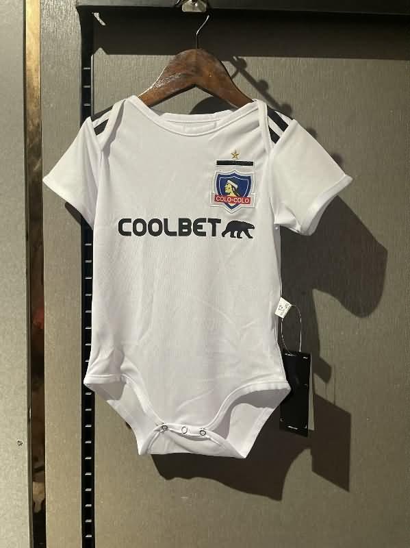 AAA(Thailand) Colo Colo 2023 Home Baby Soccer Jerseys