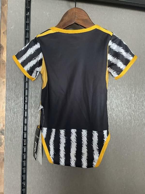 AAA(Thailand) Juventus 23/24 Home Baby Soccer Jerseys