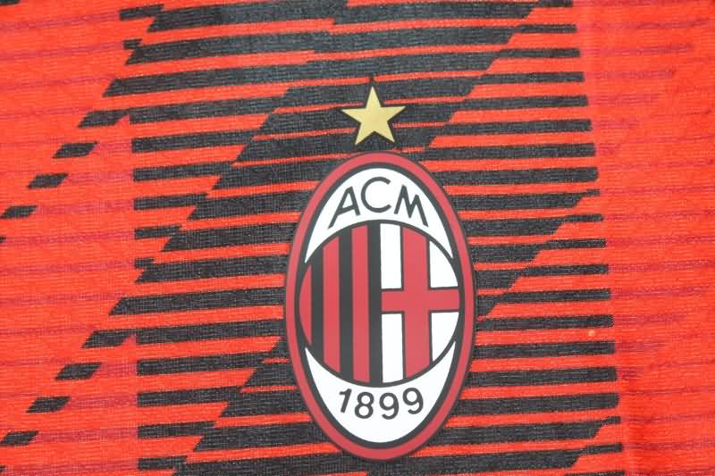 AAA(Thailand) AC Milan 23/24 Home Soccer Jersey (Player)
