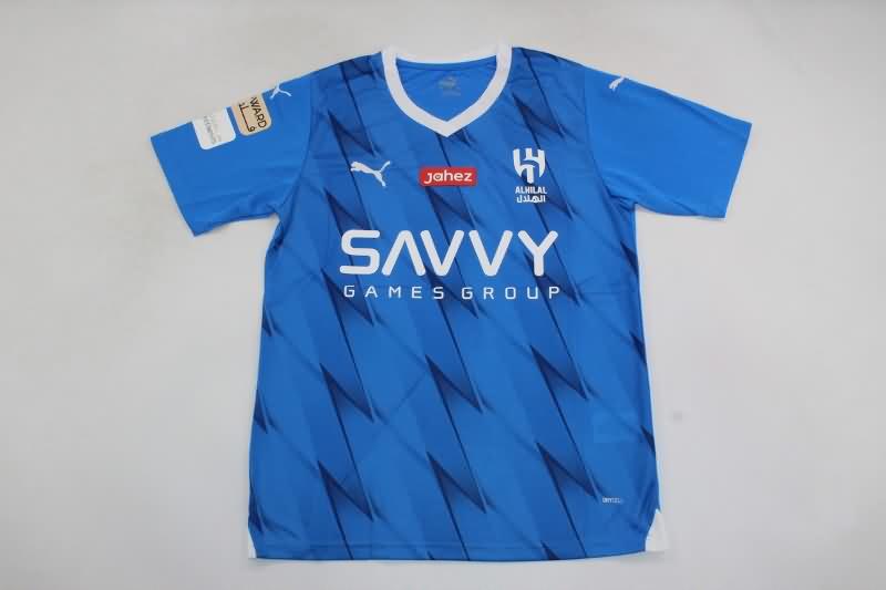 AAA(Thailand) Al Hilal 23/24 Home Soccer Jersey