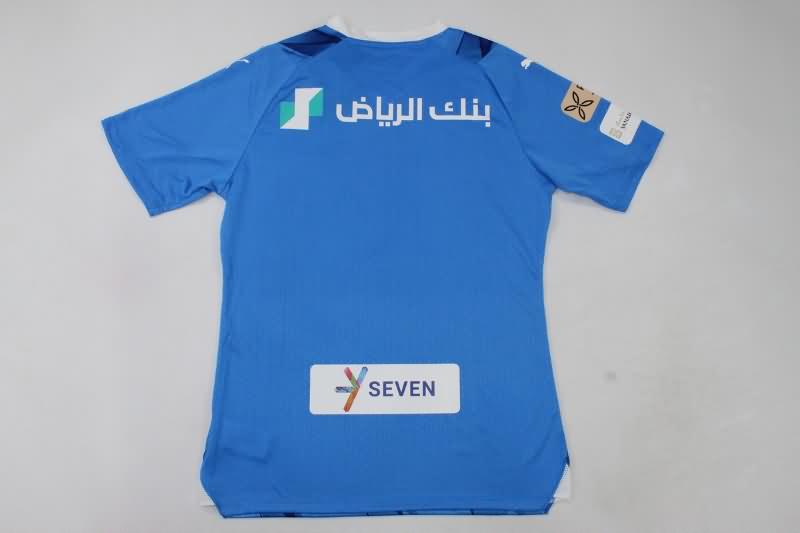 AAA(Thailand) Al Hilal 23/24 Home Soccer Jersey (Player)
