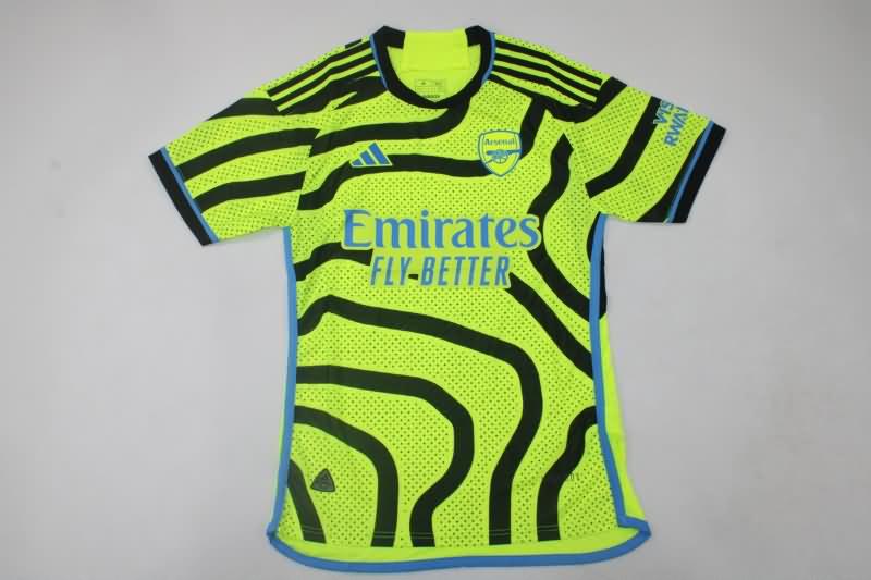 AAA(Thailand) Arsenal 23/24 Away Green Soccer Jersey (Player)