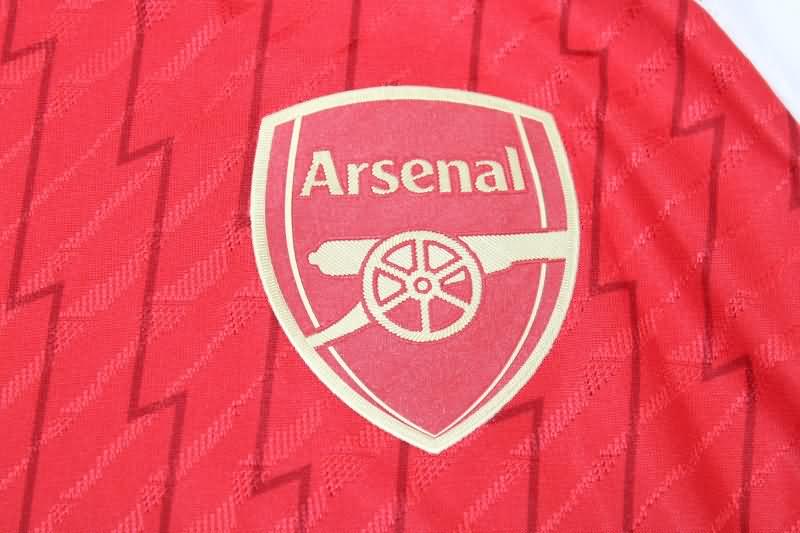 AAA(Thailand) Arsenal 23/24 Home Long Sleeve Soccer Jersey (Player)