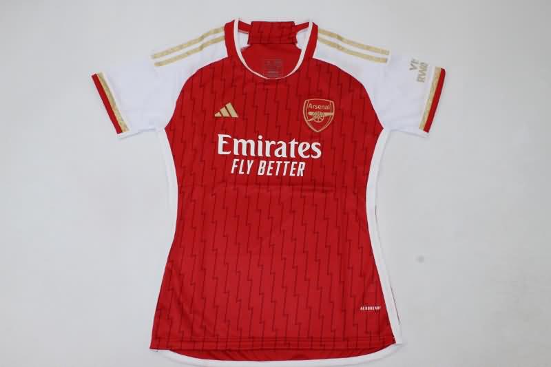 AAA(Thailand) Arsenal 23/24 Home Women Soccer Jersey