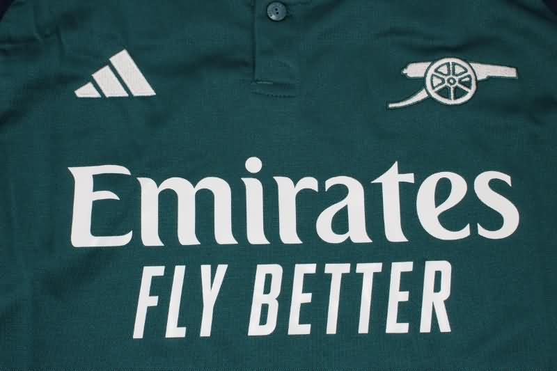 AAA(Thailand) Arsenal 23/24 Third Long Sleeve Soccer Jersey