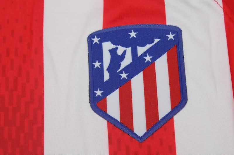 AAA(Thailand) Atletico Madrid 23/24 Home Long Sleeve Soccer Jersey
