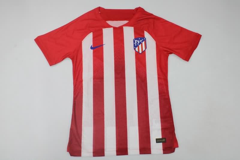 AAA(Thailand) Atletico Madrid 23/24 Home Soccer Jersey(Player)