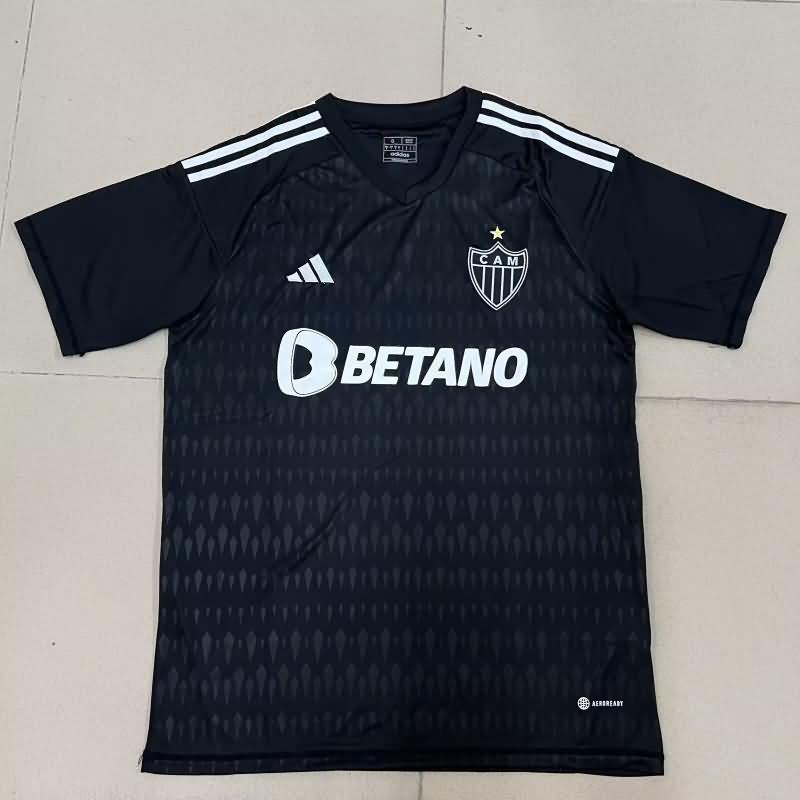 AAA(Thailand) Atletico Mineiro 2023 Goalkeeper Black Soccer Jersey