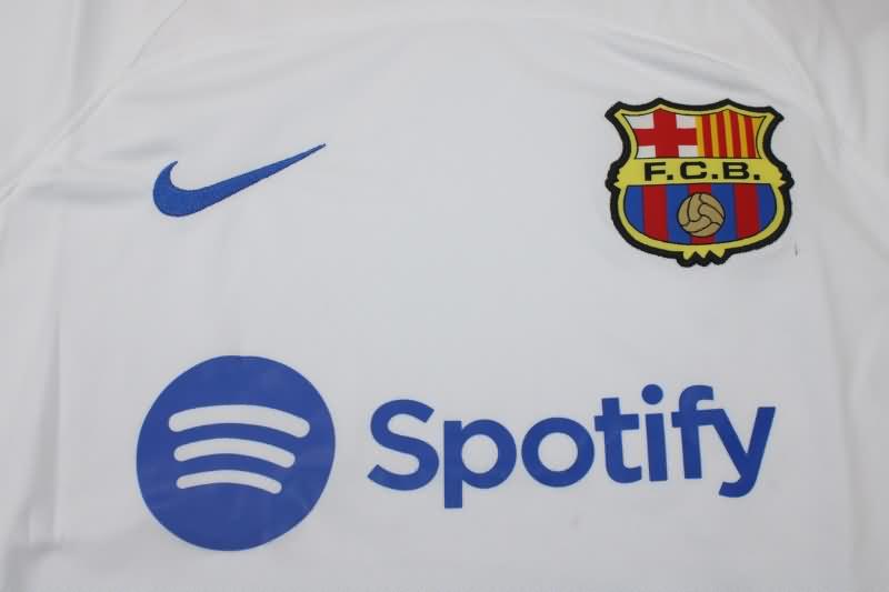 AAA(Thailand) Barcelona 23/24 Away Long Sleeve Soccer Jersey