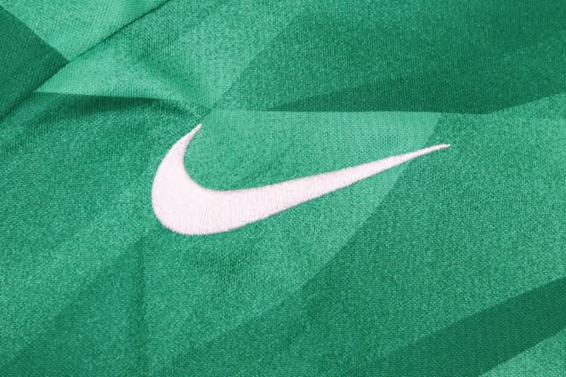 AAA(Thailand) Barcelona 23/24 Goalkeeper Green Long Sleeve Soccer Jersey