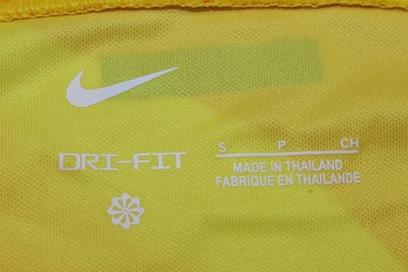 AAA(Thailand) Barcelona 23/24 Goalkeeper Yellow Soccer Jersey