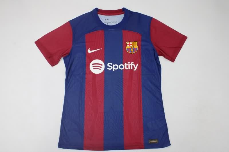 AAA(Thailand) Barcelona 23/24 Home Soccer Jersey (Player)