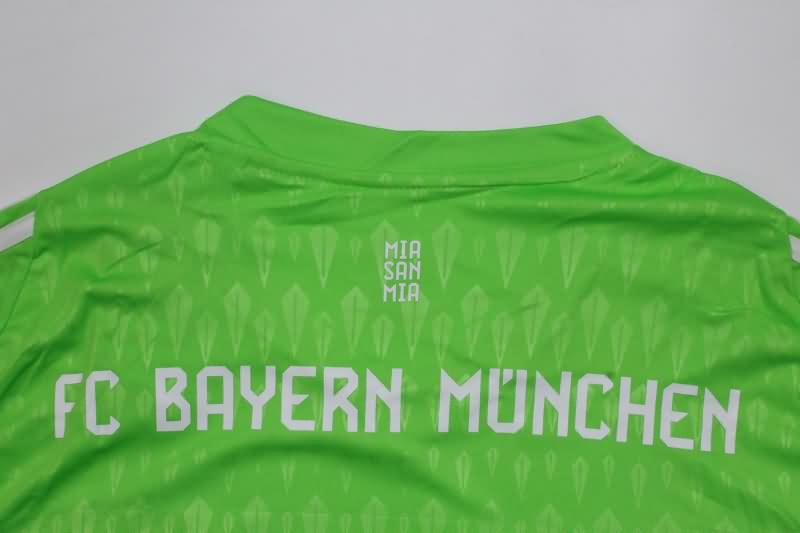 AAA(Thailand) Bayern Munich 23/24 Goalkeeper Greend Soccer Jersey