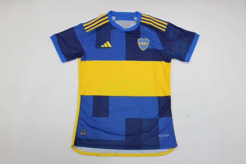 AAA(Thailand) Boca Juniors 23/24 Home Soccer Jersey (Player)