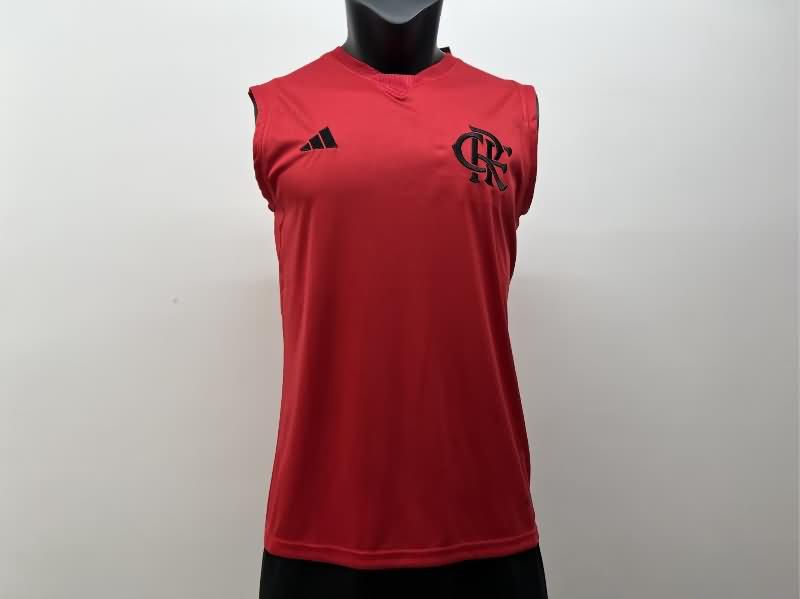 AAA(Thailand) Flamengo 2023 Red Vest Soccer Jersey
