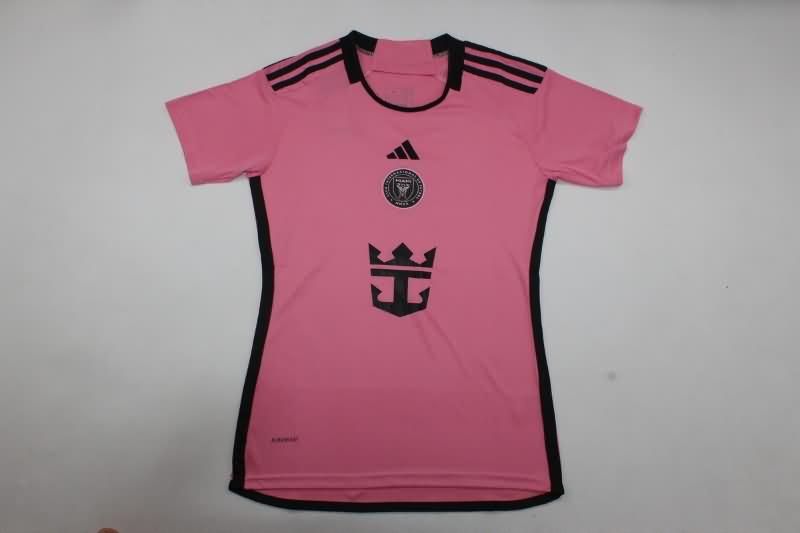 AAA(Thailand) Inter Miami 2024 Home Women Soccer Jersey