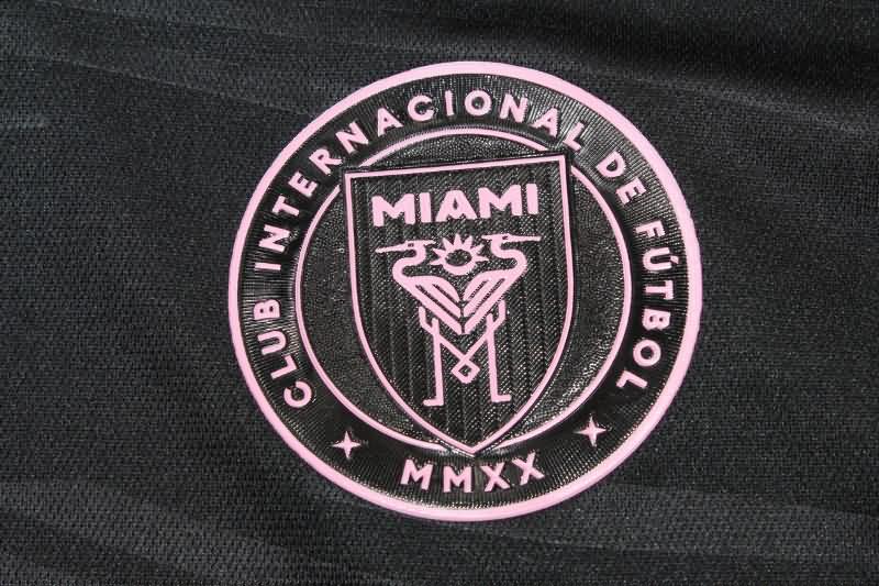AAA(Thailand) Inter Miami 2023 Away Long Sleeve Soccer Jersey (Player)