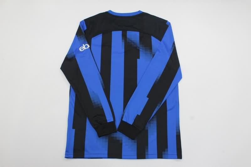 AAA(Thailand) Inter Milan 23/24 Home Long Sleeve Soccer Jersey