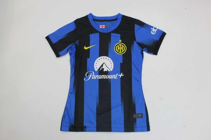 AAA(Thailand) Inter Milan 23/24 Home Woman Soccer Jersey