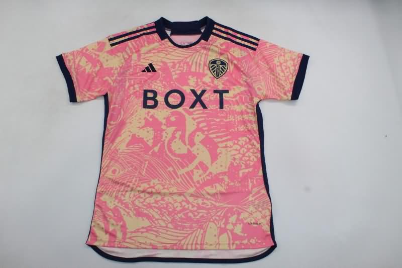 AAA(Thailand) Leeds United 23/24 Pink Soccer Jersey