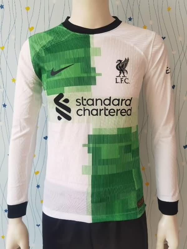 AAA(Thailand) Liverpool 23/24 Away Long Sleeve Soccer Jersey (Player)