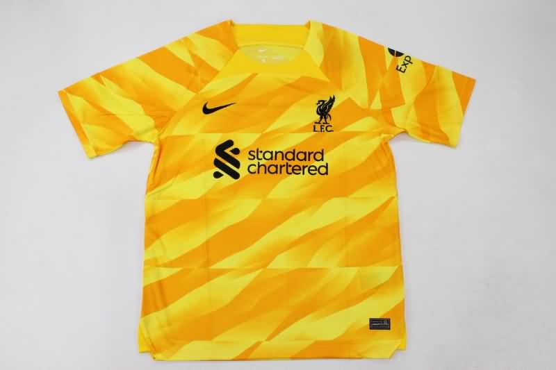 AAA(Thailand) Liverpool 23/24 Goalkeeper Yellow Soccer Jersey