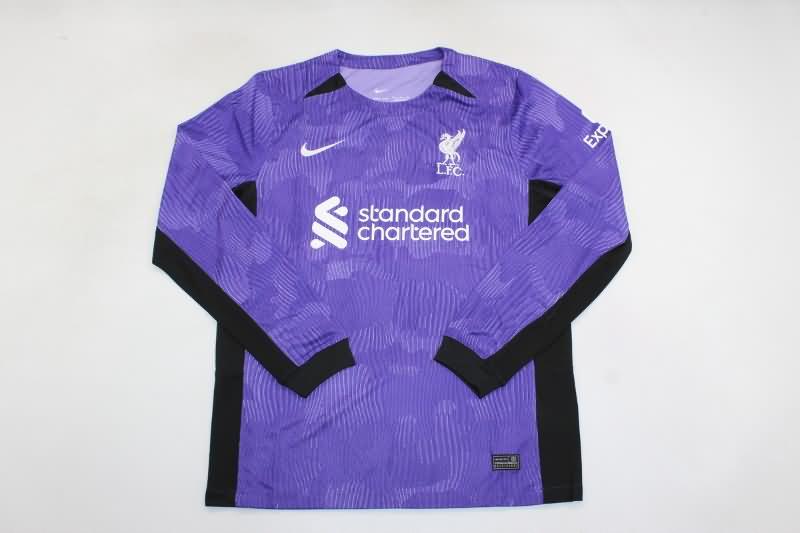 AAA(Thailand) Liverpool 23/24 Third Long Sleeve Soccer Jersey