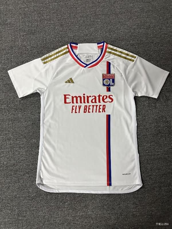 AAA(Thailand) Lyon 23/24 Home Soccer Jersey Leaked