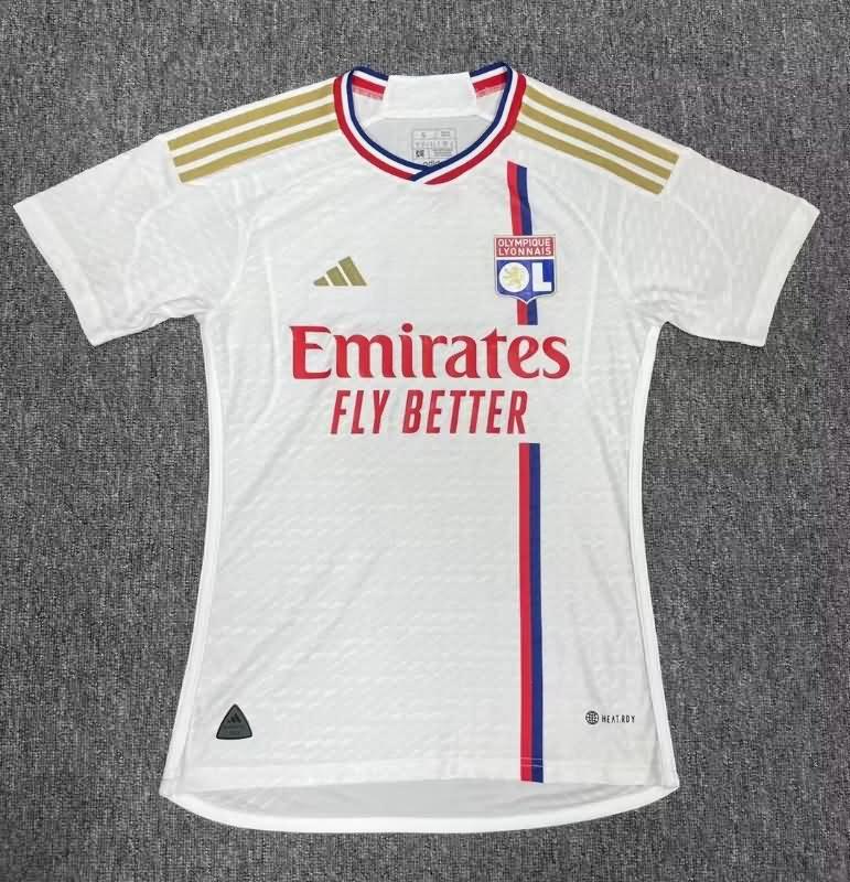 AAA(Thailand) Lyon 23/24 Home Soccer Jersey (Player) Leaked
