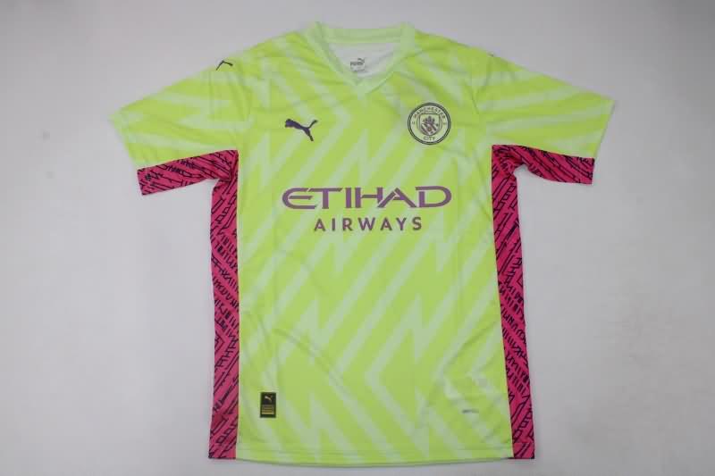 AAA(Thailand) Manchester City 23/24 Goalkeeper Green Soccer Jersey