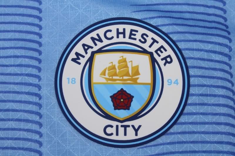 AAA(Thailand) Manchester City 23/24 Home Long Sleeve Soccer Jersey